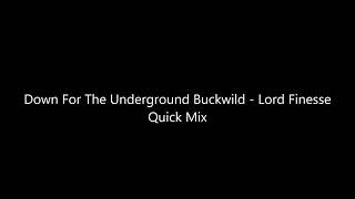 Down For The Underground Buckwild   Lord Finesse Quick Mix