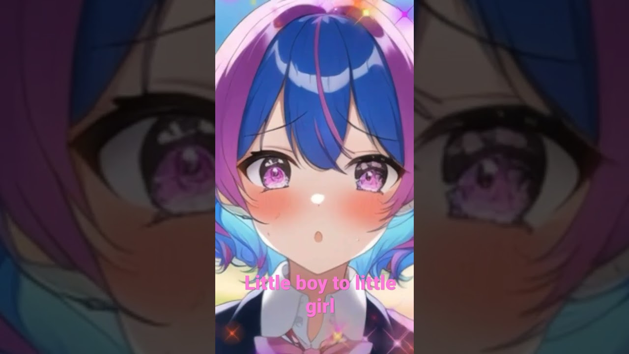 TG TF boy became GIRL #shorts #genderbender #transformation #bodychange #tgtf #anime