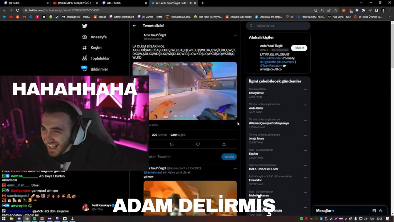 Wtcn - Valoda Rage Geçirip Adres İsteyen Çoçuğu İzliyor !