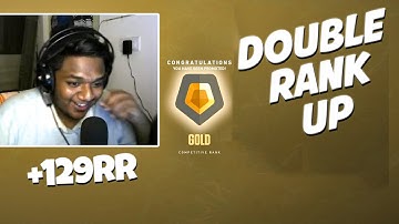Double Rank UP (silver 3 to gold 2)