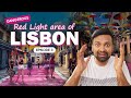 Lisbons famous pink street  akshat discovers portugal 4k en subs