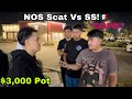 Nitrous ScatPack Vs Camaro SS! $3,000 Pot #Dodge #Charger #Camaro