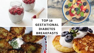 Top 10 Gestational Diabetes Breakfast Ideas (& recipes) No Eggs!