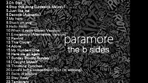 Paramore -The B Sides (Full album)