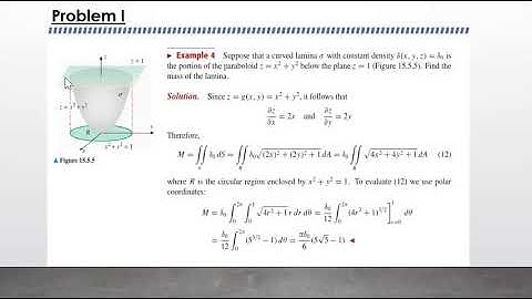 Surface Integral Problems - Explained in Malayalam