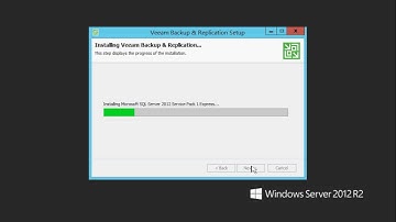 VEEAM Backup & Replication 9 Install
