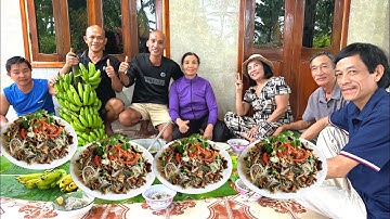 Ghé Nhà Cameramen Thưởng Thức Món Miến Lươn Đồng - Toàn Đen Sơn Dược Vlog