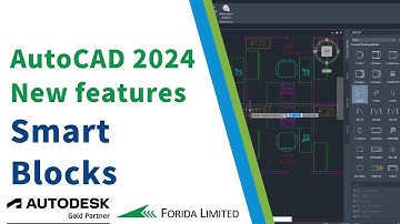 AutoCAD 2024 New features Smart Blocks｜AutoCAD tutorial #AutoCAD #Forida