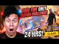 KATANA CHALLENGE 24 HRS 😈 | Sabko Kaat Diya End Mein!@TondeGamer 