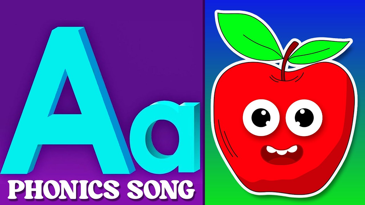 ABC Song for Kids 🎵 | A for Apple 🍎 | Phonics Song A to Z | Alphabet & Nursery Rhymes 🔤 Mashup