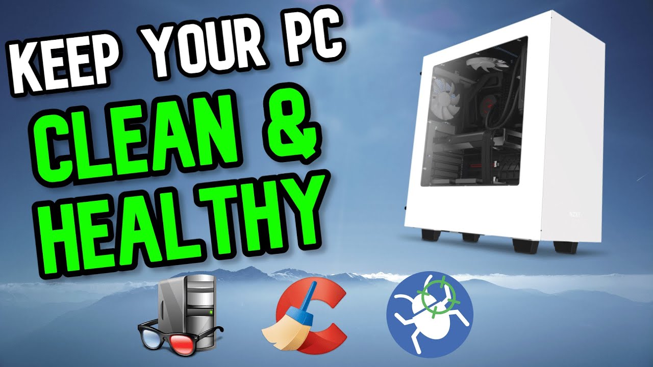 Keep Your PC CLEAN & HEALTHY (BOOST FPS) 
