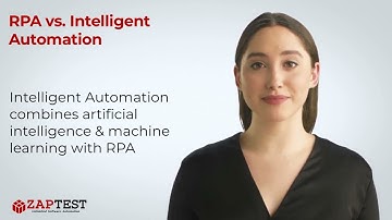 RPA VS Intelligent Automation