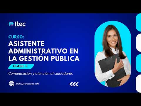 CLASE 03 - ASISTENTE ADMINISTRATIVO EN LA GESTIÓN PÚBLICA - YouTube