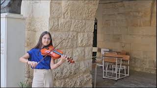 راجع راجع يتعمر راجع لبنان عزف كمان - سيرين غانم   Raje3 Yitaamar by Cyrine Ghanem Violin