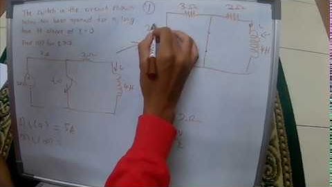 How to solve RL circuit using Step-Response