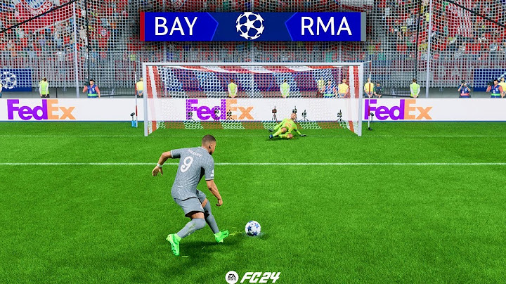 UCL 24/25 - Bayern Munich vs. Real Madrid - Penalty Shootout