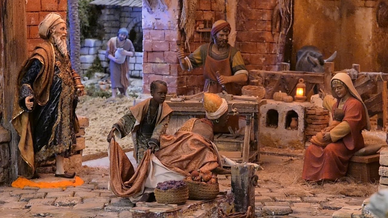 Belén  Monumental ambientado en Peñalba de Santiago (El Bierzo)