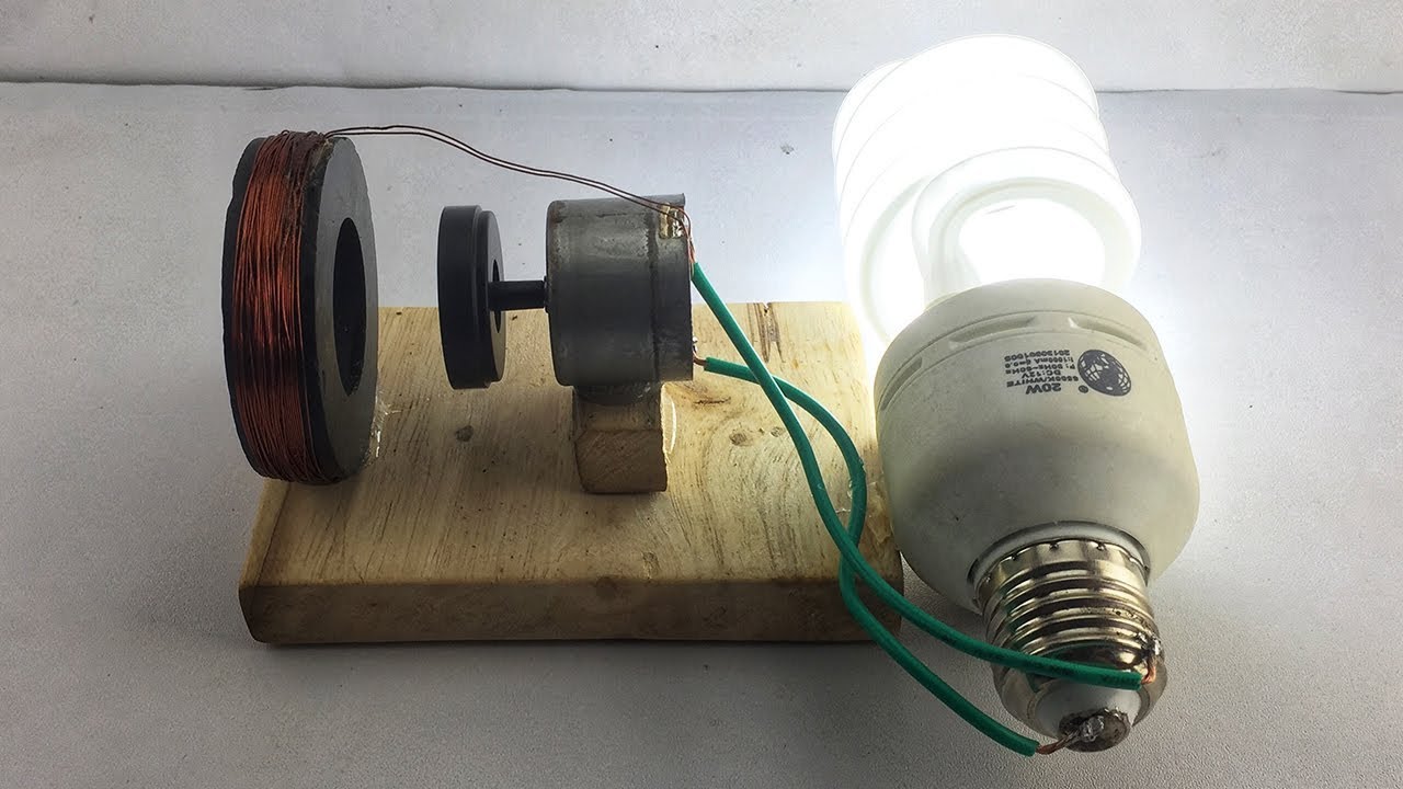 New Awesome Free Energy Generator By DC Motor Self Running Machine 2019 ...