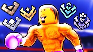 Fighting EVERY RANK in Roblox BOXING BETA!