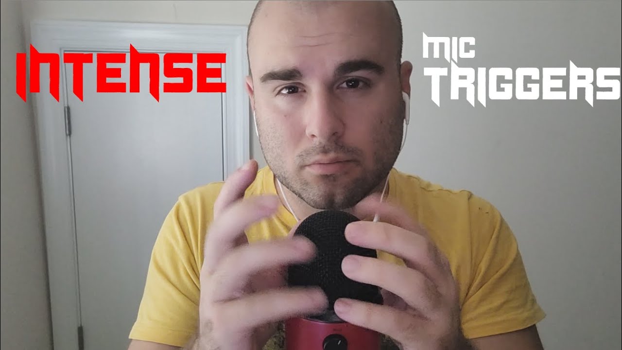 Fast & Aggressive Mic Gripping, Tapping and Rubbing | ASMR