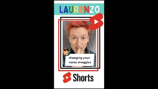 🏳️‍🌈changing your name struggles #comedy #shorts #lgbt SUBSCRIBE TO MY CHANNEL👇