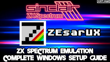 ZEsarUX☆ZX Machines Emulation Setup Guide  #zesarux #spectrum #emulator