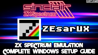 ZEsarUX ZX Machines Emulator Windows/PC Setup Guide 2024 screenshot 2