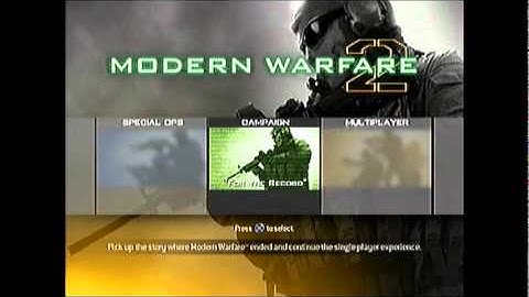 How to Mod MW2 Campaign and Spec ops (PS3)