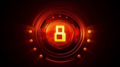 Free Red 3D Countdown Timer Logo Intro Video Template (Customizable) - FlexClip