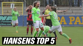 Caro Hansen - Top 5 Tore beim VfL Wolfsburg! 🙌⚽️