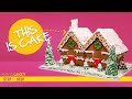 The Ultimate Gingerbread House CAKE | How to decorate Step By Step | How To Cake It | Yolanda Gampp