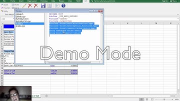 How to build Microsoft Excel to C++ in Visual Studio and Mac OSX or Linux