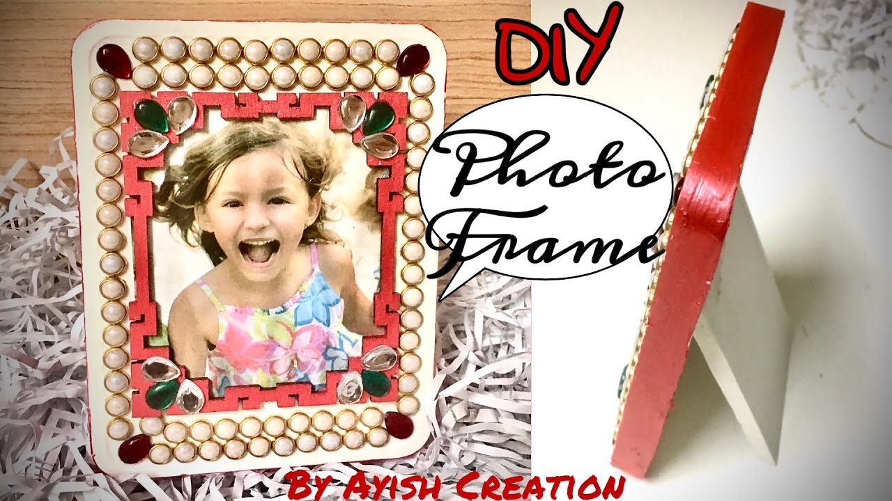 DIY Photo Frame Frame Ideas How to make photo frame at home Best