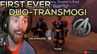 Asmongold's First Ever Duo-Transmog Competition And It's EPIC!