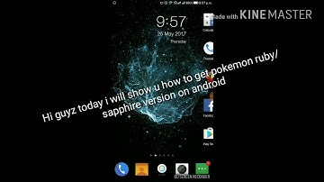 How to get pokemon ruby/sapphire version on android