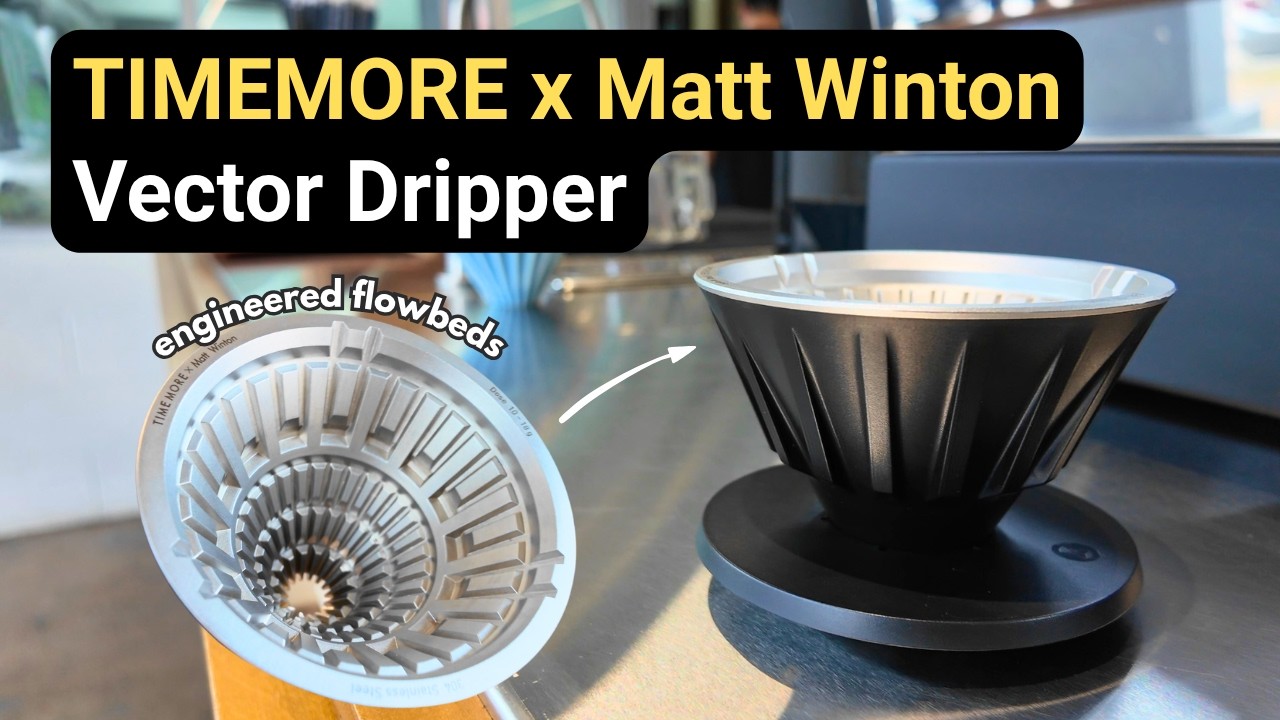 Timemore x Matt Winton Vector Drippera dripper that doesn't