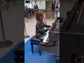 Piano Prodigy Performs in Roman Airport