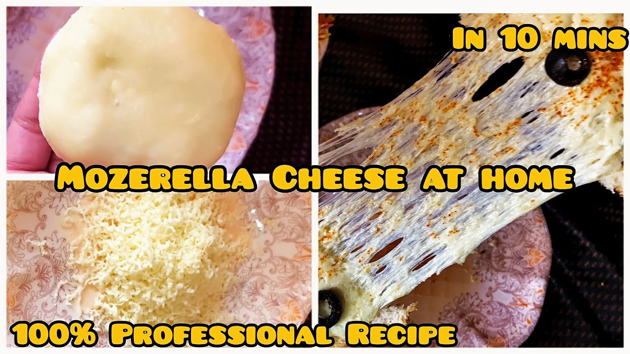 Homemade Mozzarella Cheese Recipe How to make Mozzarella Cheese at