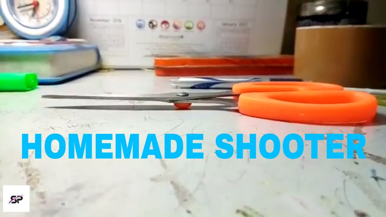 How to make a simple shooter at home - YouTube