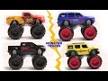 learn colors with monster trucks | monster truck song | toys for children