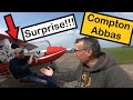 Compton Abbas - It was a bit gusty - A wonderful surprise
