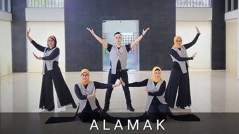 ALAMAK - line dance demo by The Ladies class