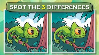 【Level : Normal】 Spot the Difference: Interactive Cartoon Challenge!