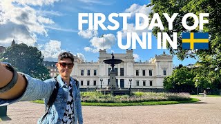 FIRST DAY OF UNI AS AN EXCHANGE STUDENT IN SWEDEN (Lund University)