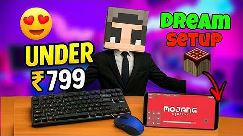 "Dream Gaming Setup COMPLETE! | INSANE Minecraft Keyboard & Mouse Reveal"
