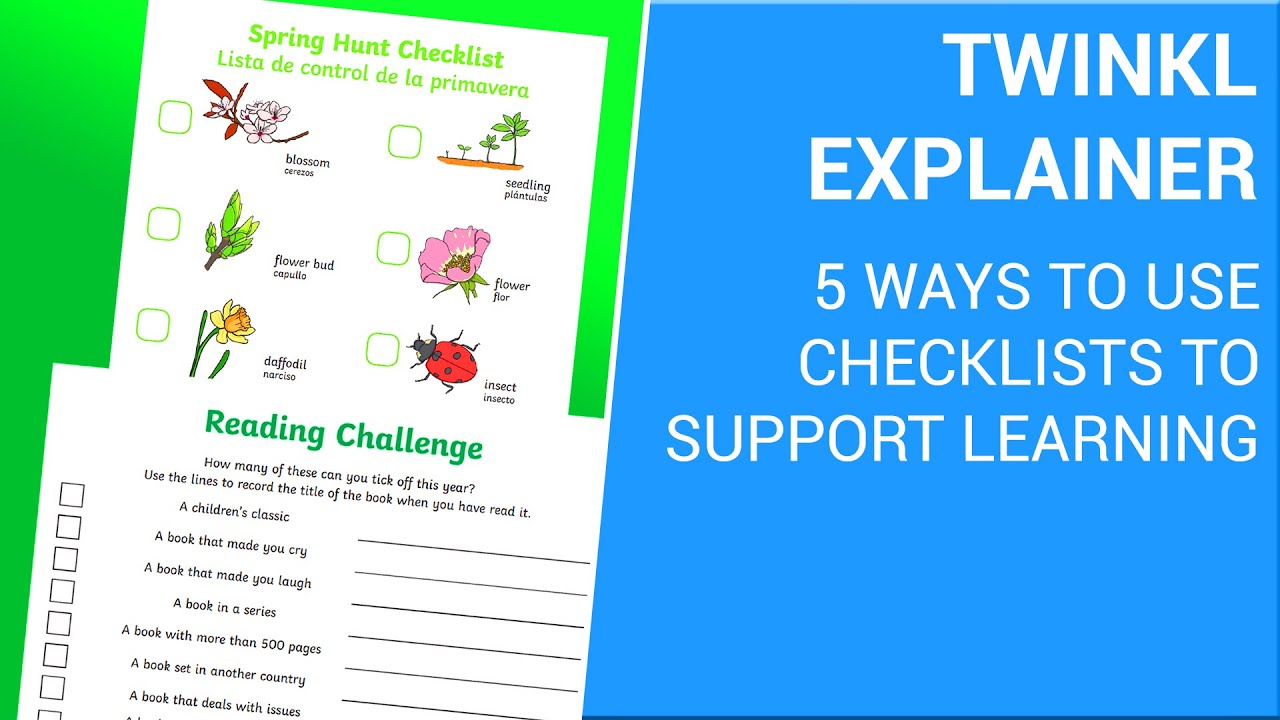 5 Ways To Use Checklists To Support Learning | Writing, Reading, Maths, Science, EAL KS2