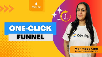 One Click Marketing Funnel || 1-Minute Marketing from Zenler