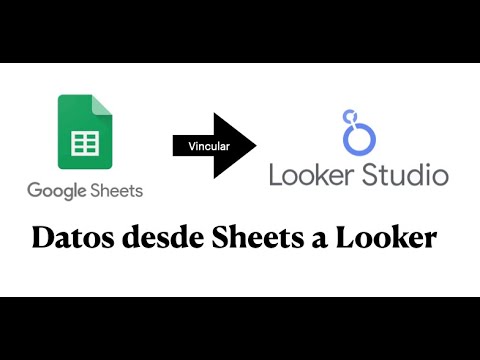 Vincular planilla Google Sheets a Looker Studio en tiempo real - YouTube