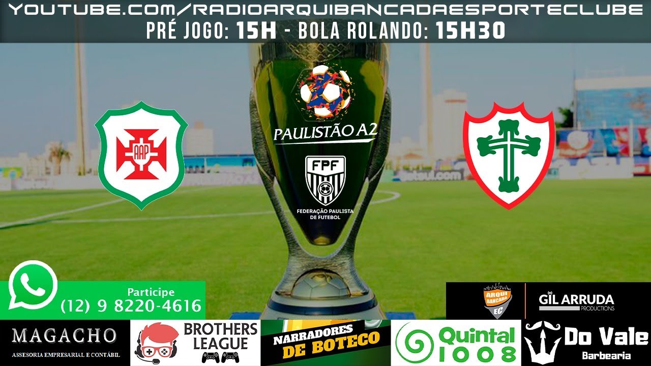 Campeonato Paulista Série A2 - AA Portuguesa Santista x Pe…