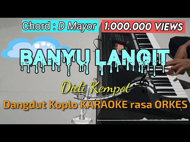 BANYU LANGIT - Didi Kempot Versi Dangdut Koplo KARAOKE rasa ORKES Yamaha PSR S970 class=